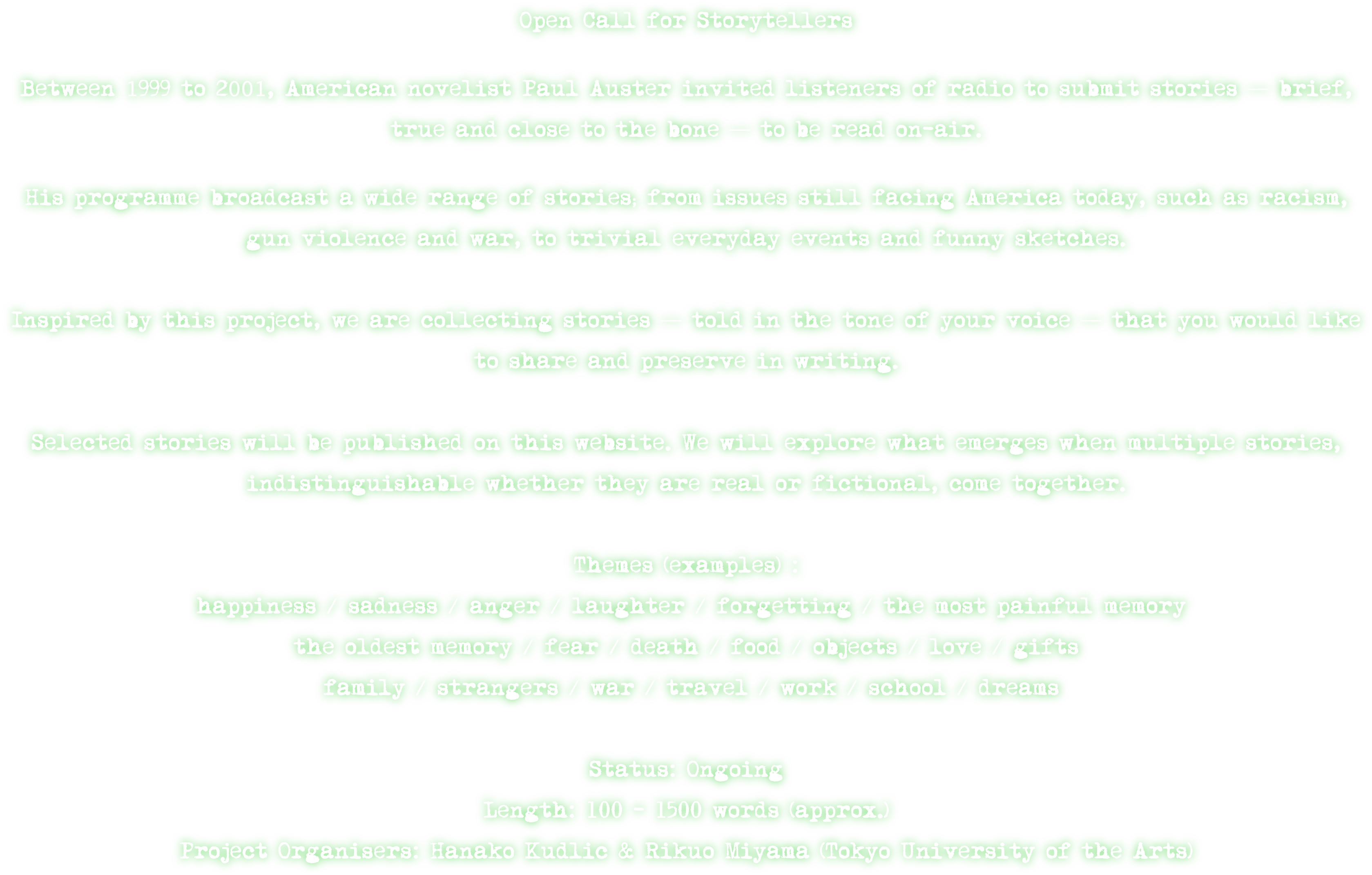 story-project-concept